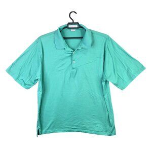 Mens Martin Green Polo Shirt Short Sleeve 100% Pima Cotton Size 3XL